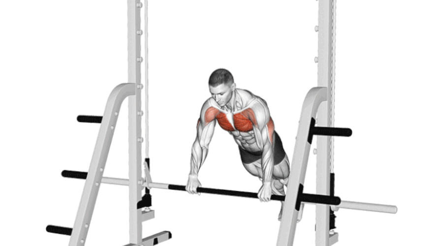 Pompes Inclinées sur Smith Machine